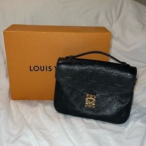 Louis Vuitton Pochette Metis Empreinte Noir